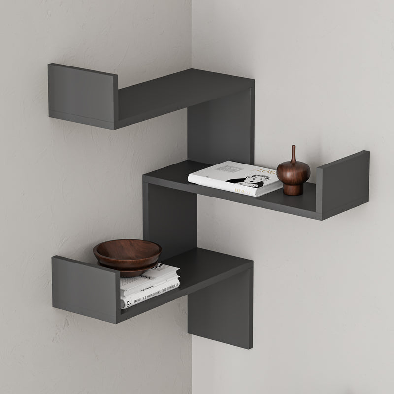 Luksa Corner Bookcase 60cm – Decortie