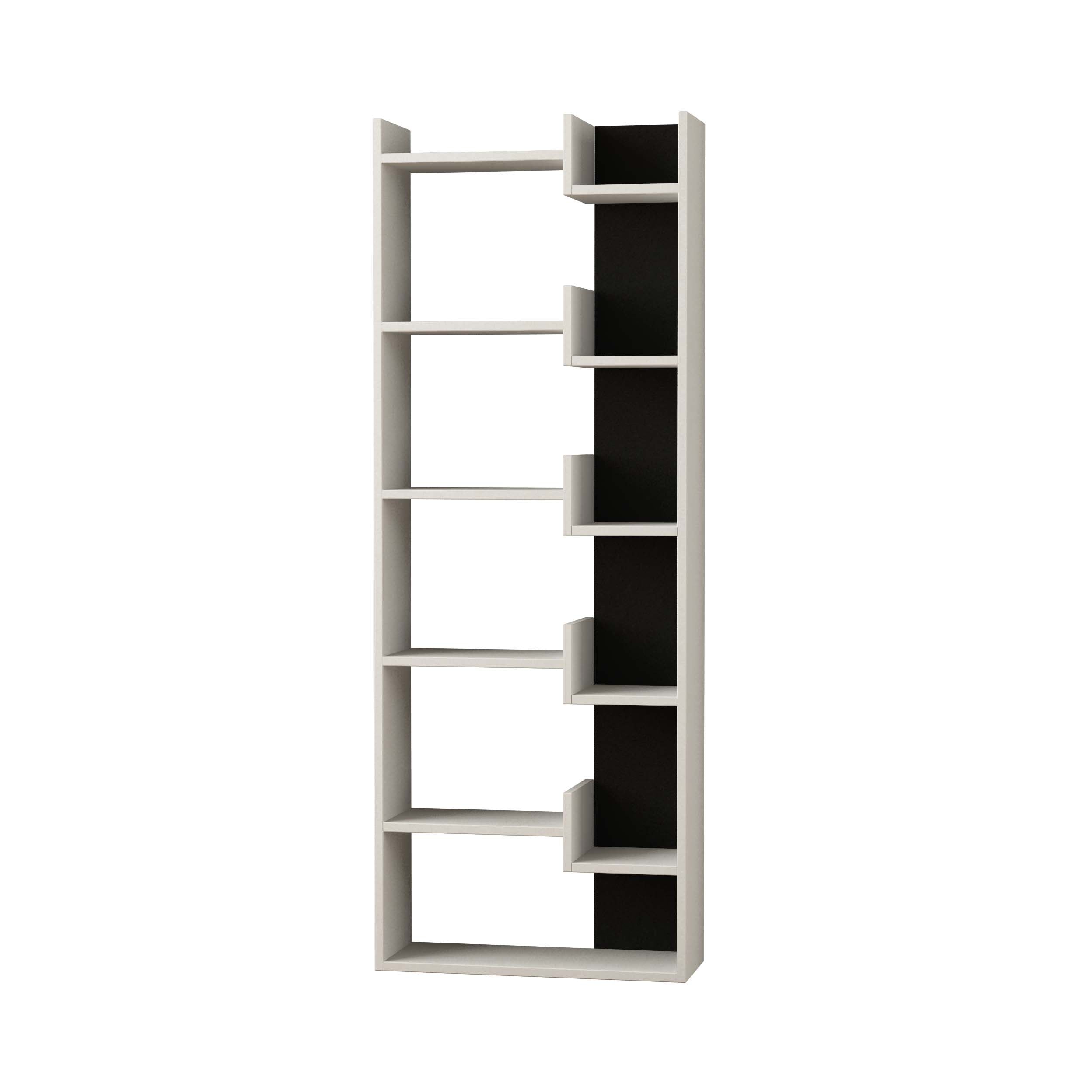 Oppa Modern Bookcase Display Unit Tall 162.4cm - Decortie