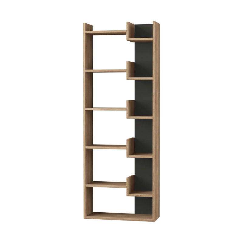 Oppa Modern Bookcase Display Unit Tall 162.4cm - Decortie