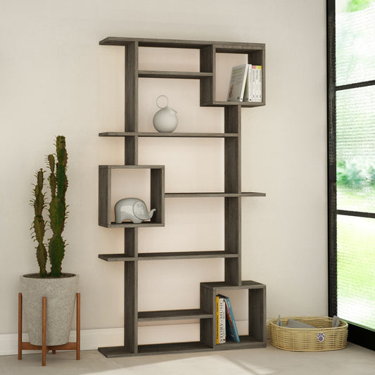 Soto Modern Bookcase Display Unit Tall 173cm - Decortie