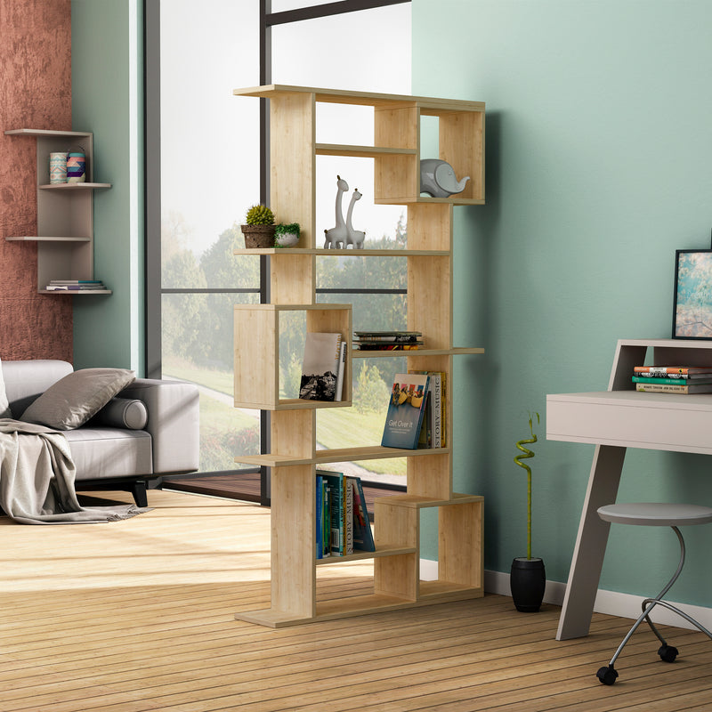 Soto Modern Bookcase Display Unit Tall 173cm - Decortie