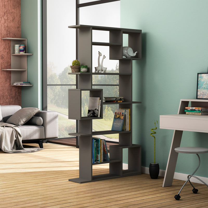 Soto Modern Bookcase Display Unit Tall 173cm - Decortie