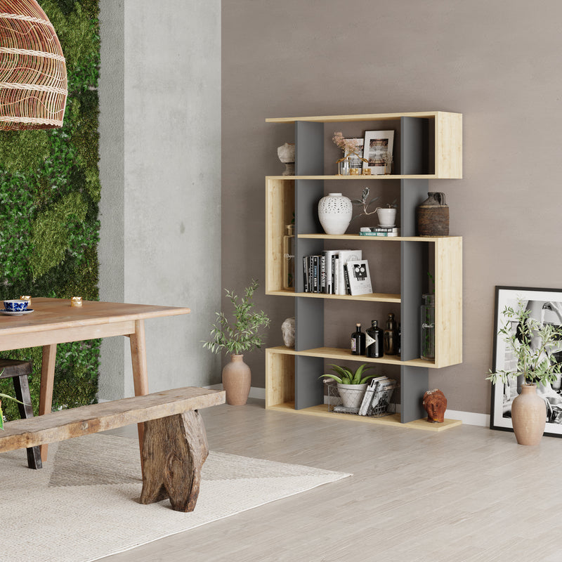 Mito Modern Bookcase Display Tall 161cm - Decortie