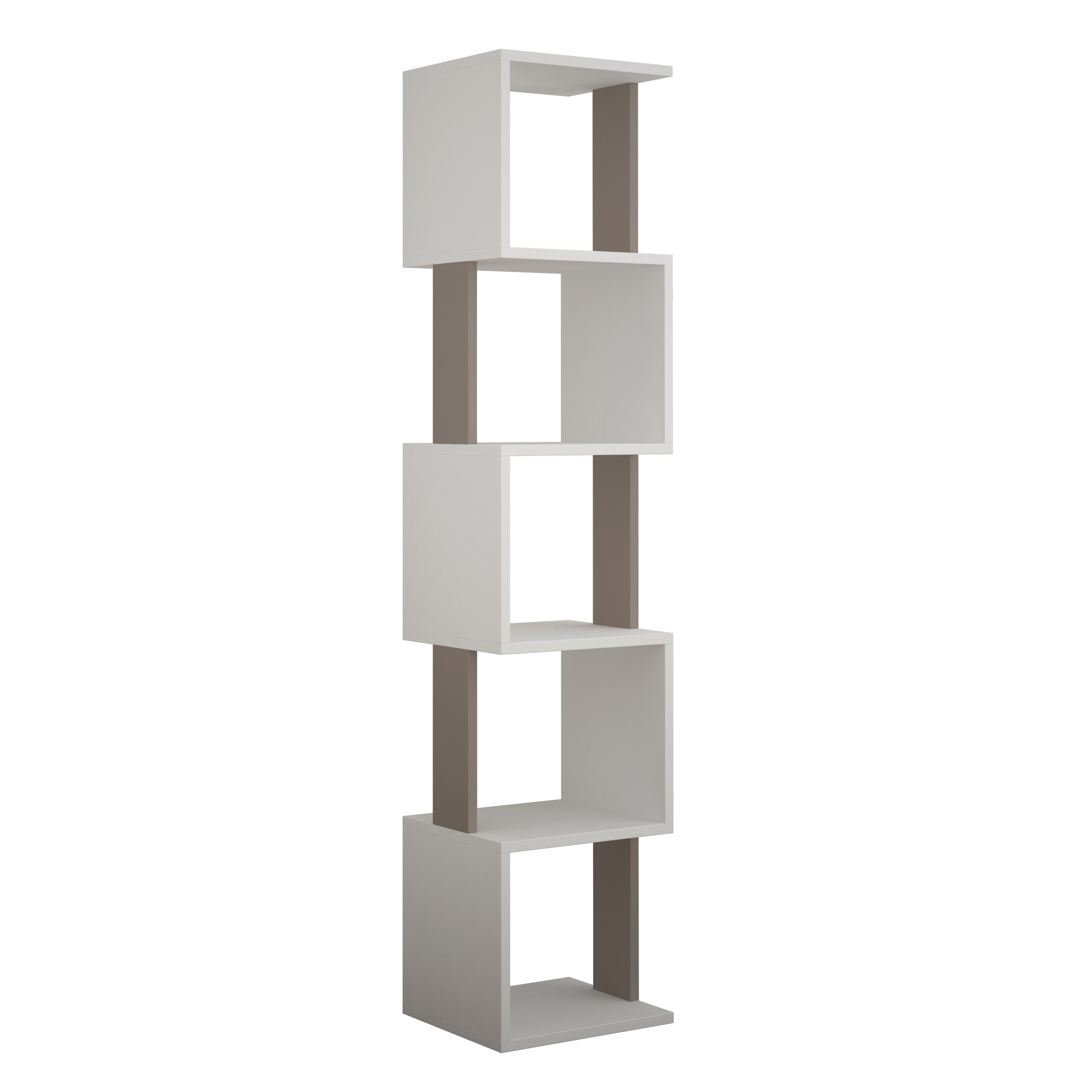 Piri Modern Bookcase Display Unit Tall 161cm - Decortie