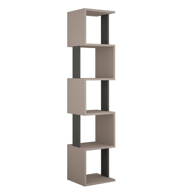 Piri Modern Bookcase Display Unit Tall 161cm - Decortie