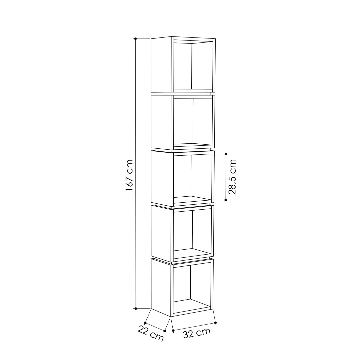 MULTI BOOKCASE