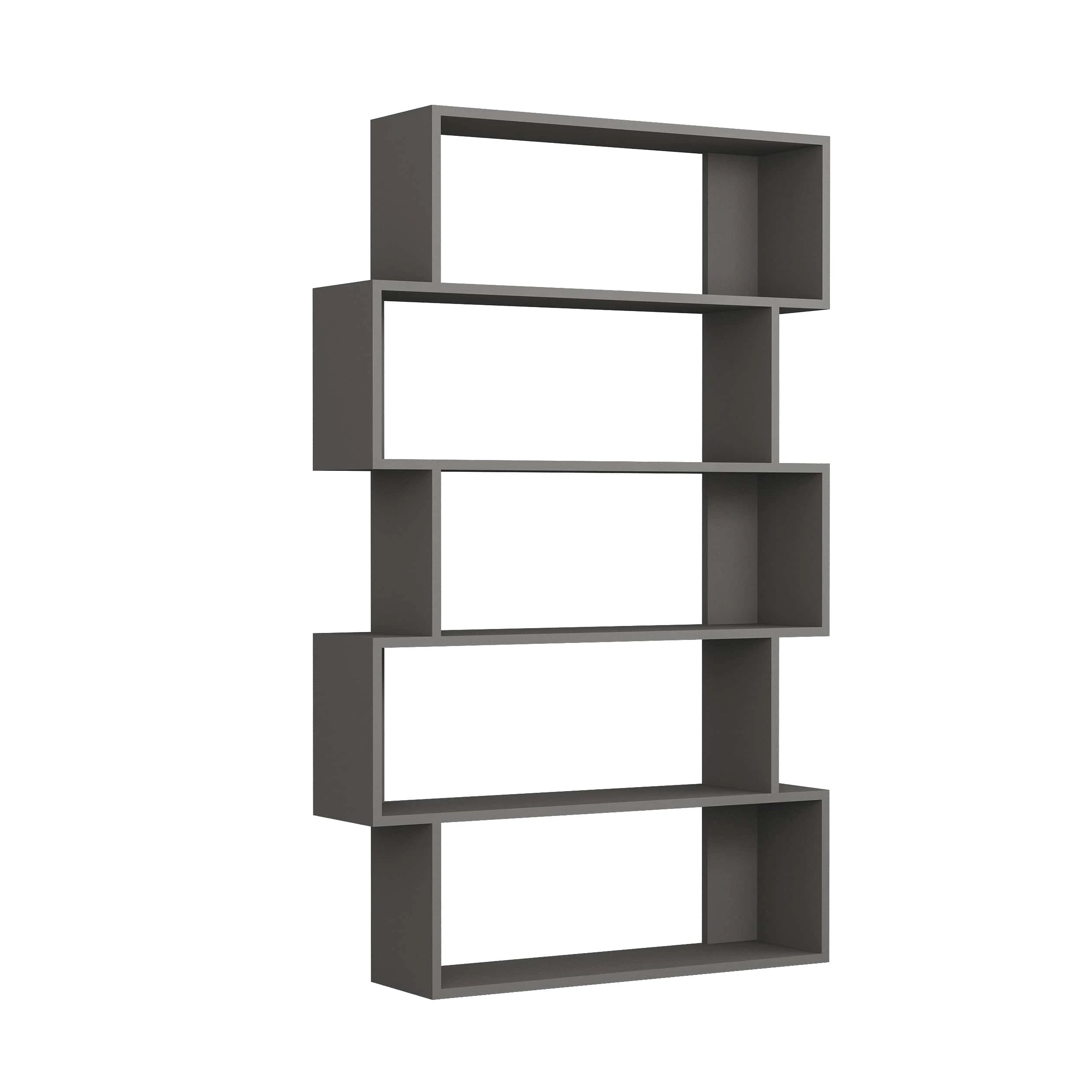 Oxford Modern Bookcase Display Unit Tall 159cm