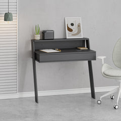 Cowork Modern Desk Wall Mounted With Drawer Width 94cm - Decortie