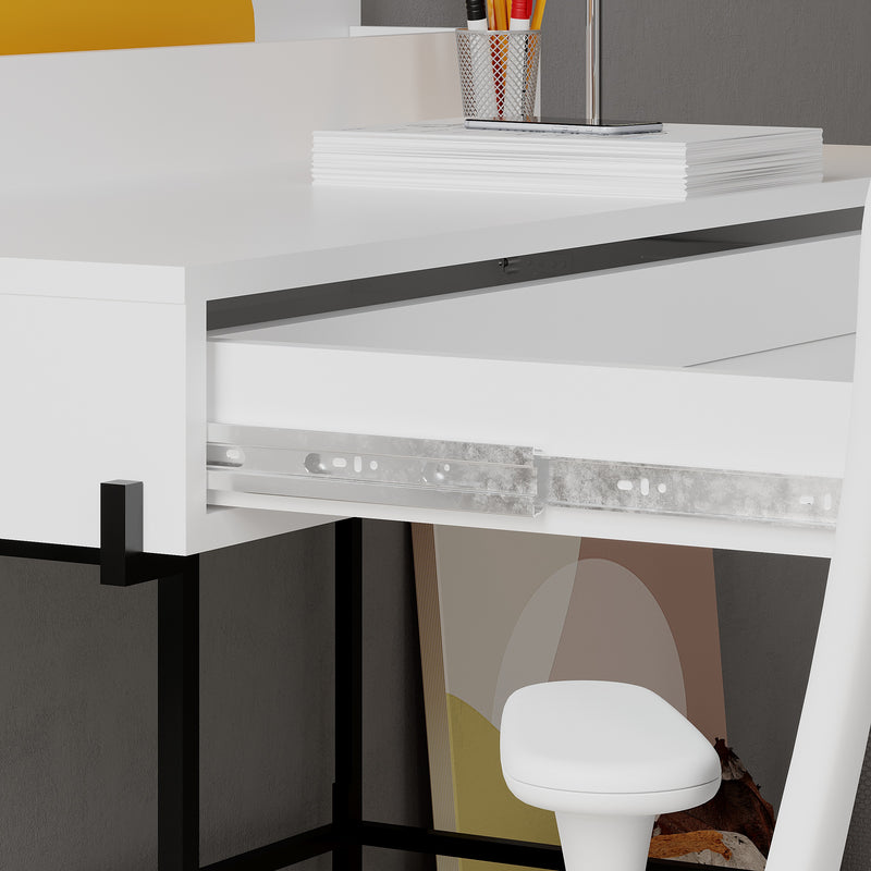 Leila Modern Desk Multipurpose Study Modern Desk Width 110cm - Decortie