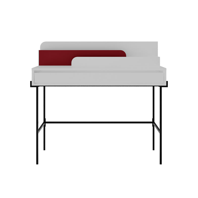 Leila Modern Desk Multipurpose Study Modern Desk Width 110cm - Decortie