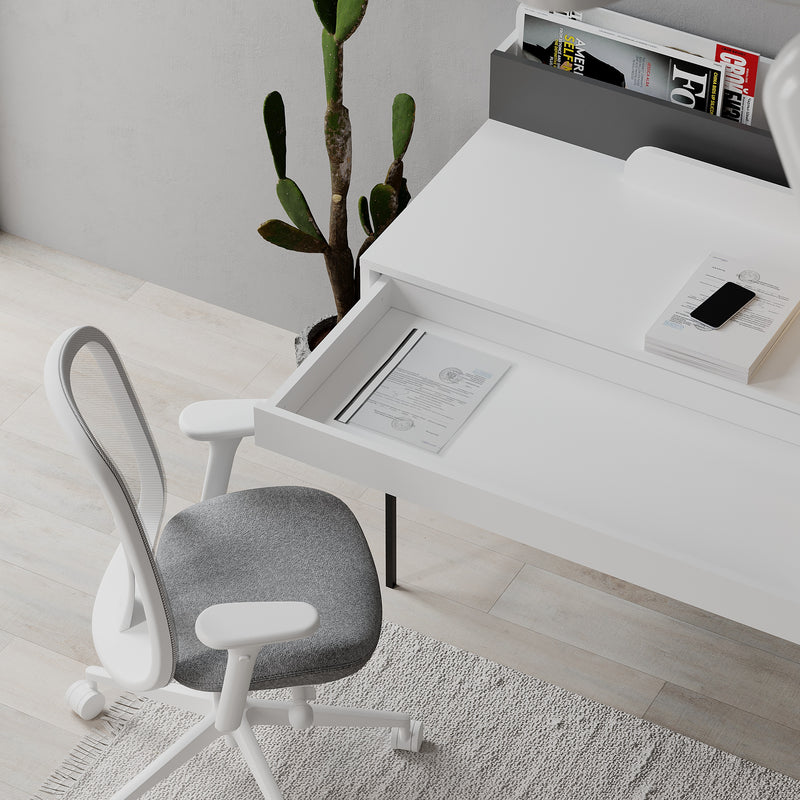 Leila Modern Desk Multipurpose Study Modern Desk Width 110cm - Decortie