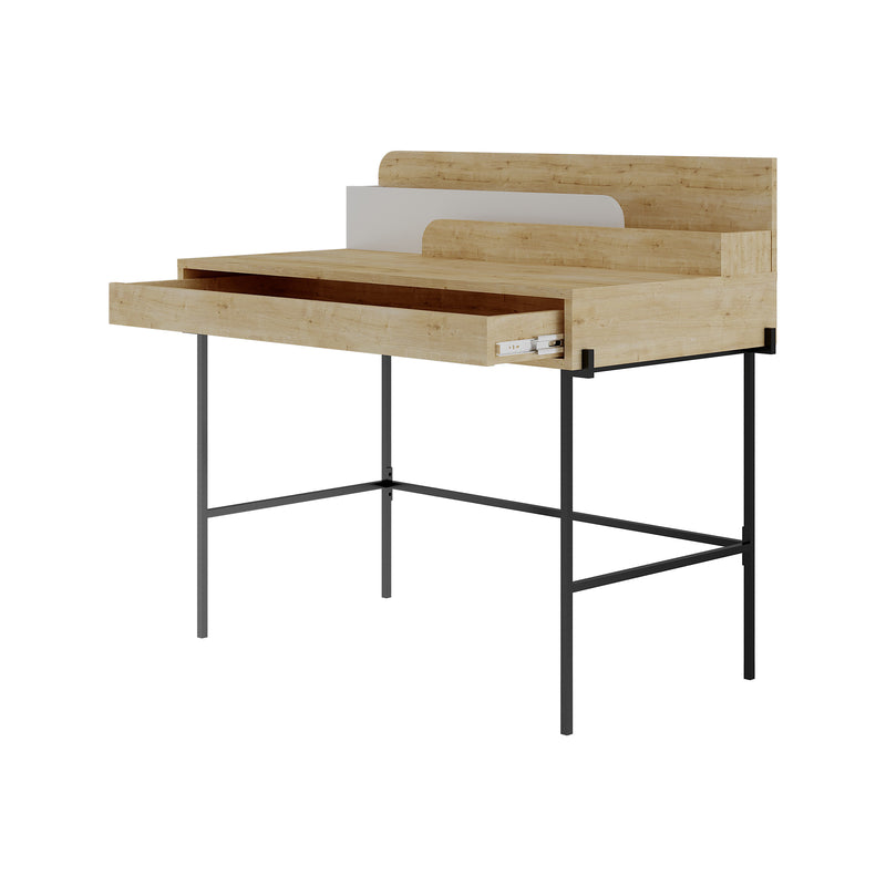 Leila Modern Desk Multipurpose Study Modern Desk Width 110cm - Decortie