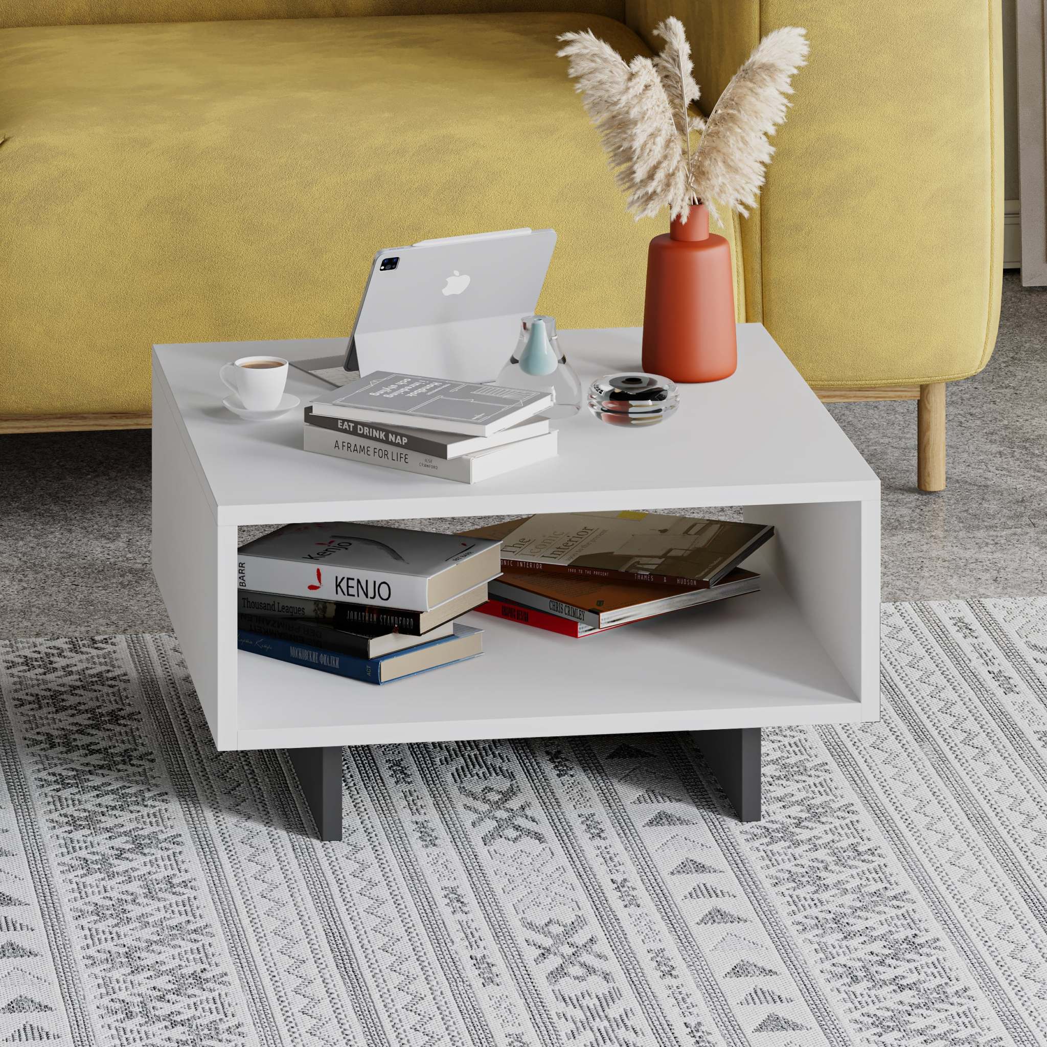 Hola Modern Coffee Table Multipurpose H 32cm - Decortie