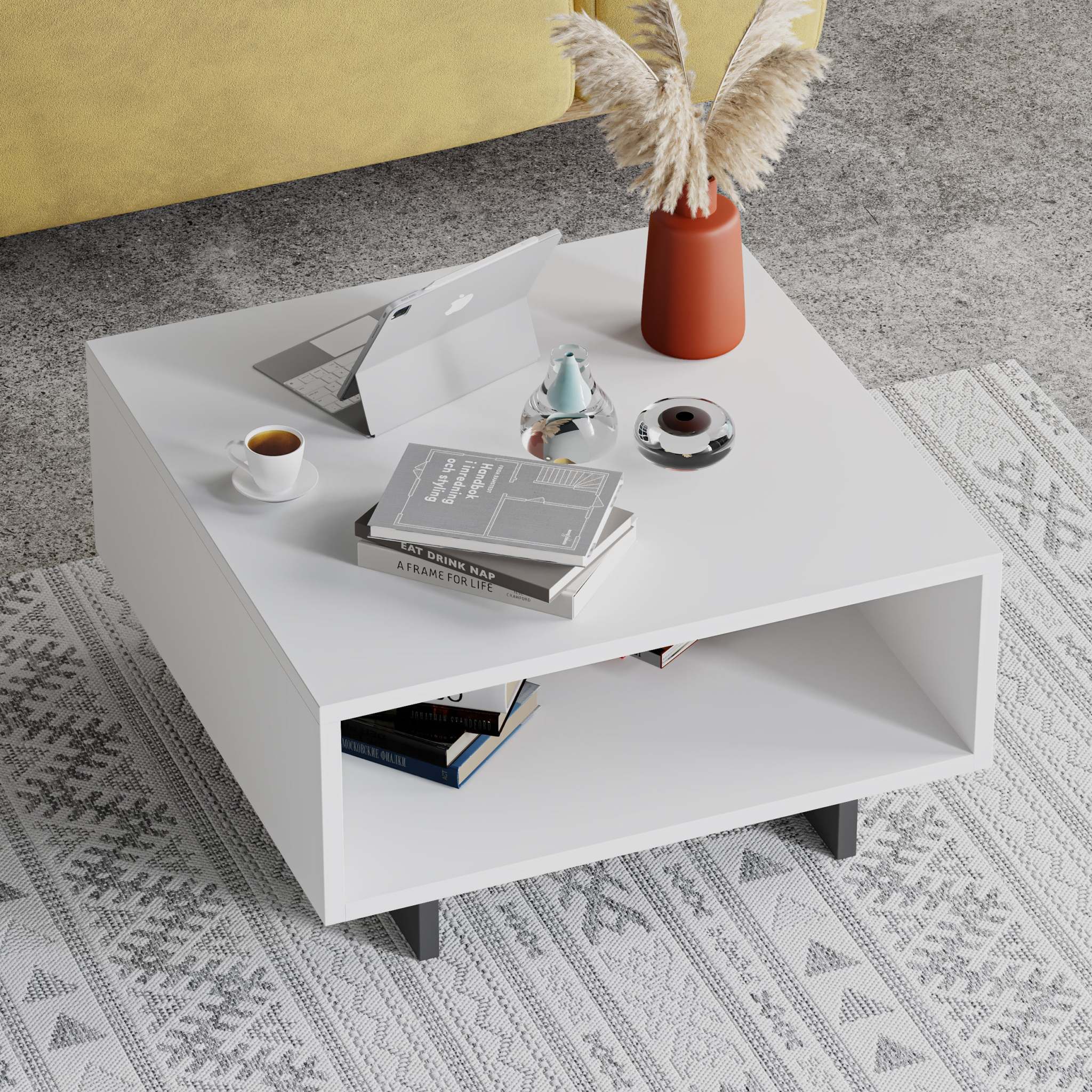 Hola Modern Coffee Table Multipurpose H 32cm - Decortie