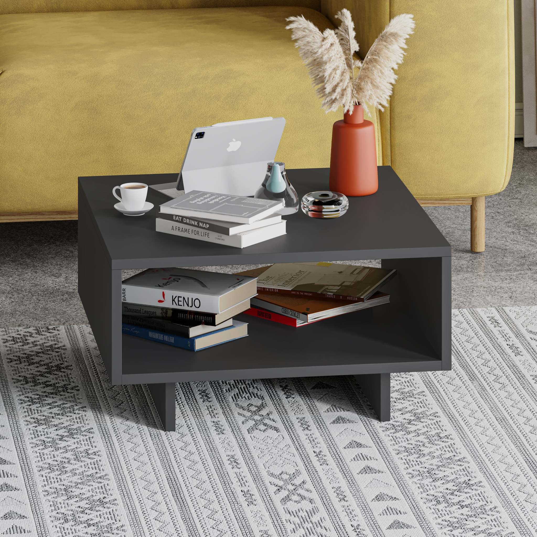 Hola Modern Coffee Table Multipurpose H 32cm - Decortie