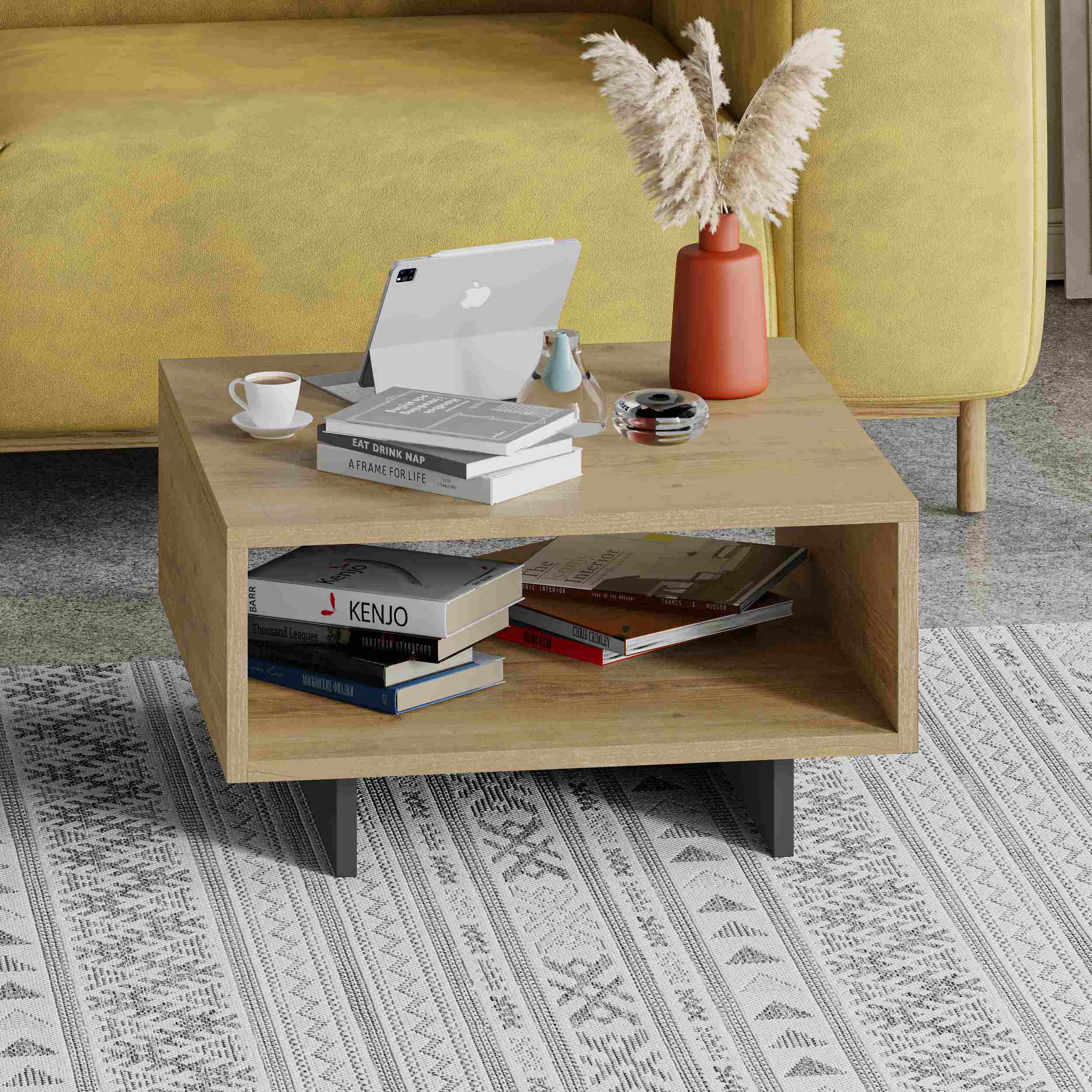 Hola Modern Coffee Table Multipurpose H 32cm - Decortie