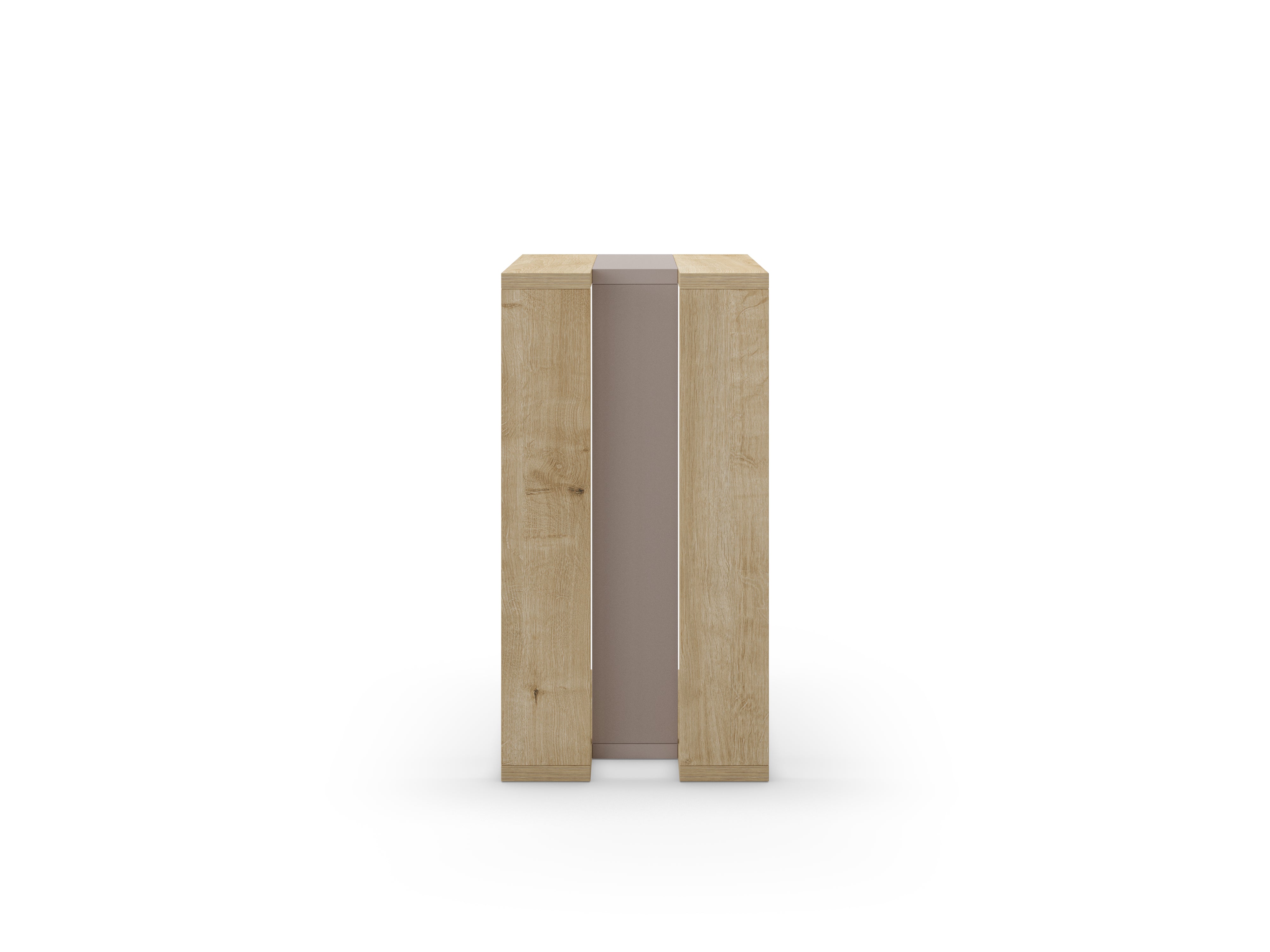 Muju Modern C Shape Table Multipurpose H 57cm – Sapphire Oak,Light Mocha,Sapphire Oak