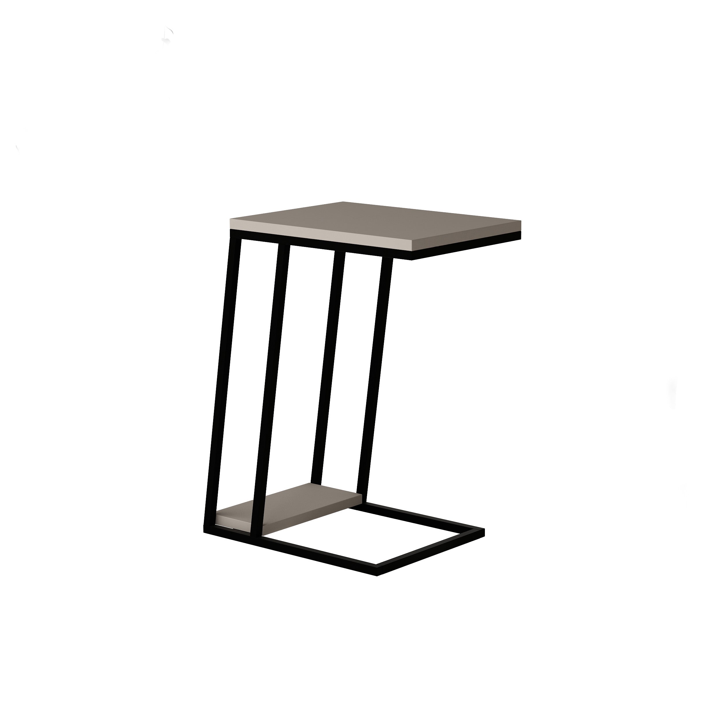 Pal Modern C Shape Side End Table Multipurpose With Creativeness H 57cm - Decortie