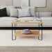 Marbo Modern Coffee Table Multipurpose H 45cm – Oak