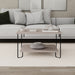 Marbo Modern Coffee Table Multipurpose H 45cm – Light Mocha