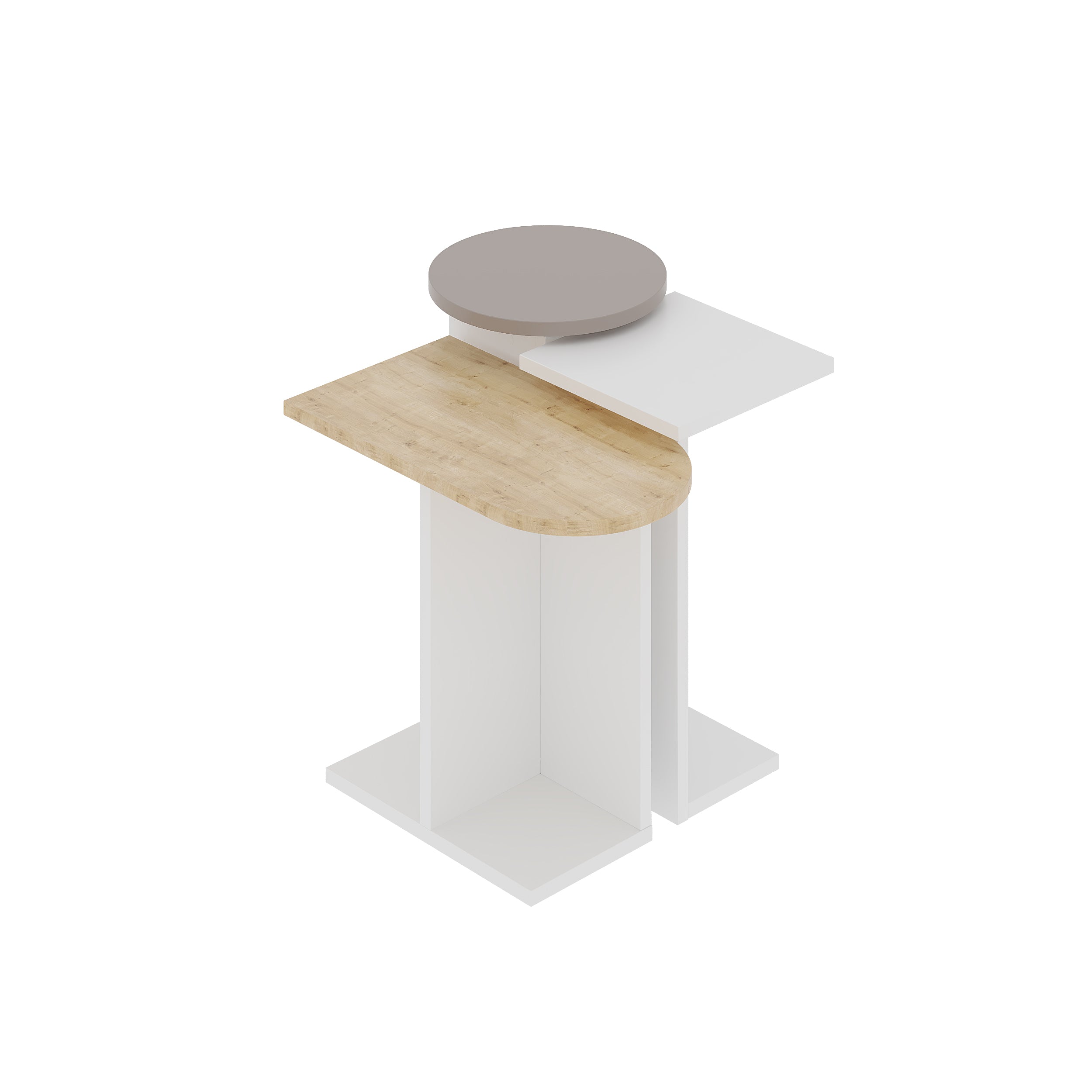 Mund Modern Side End Table Multipurpose With Creativeness H46cm