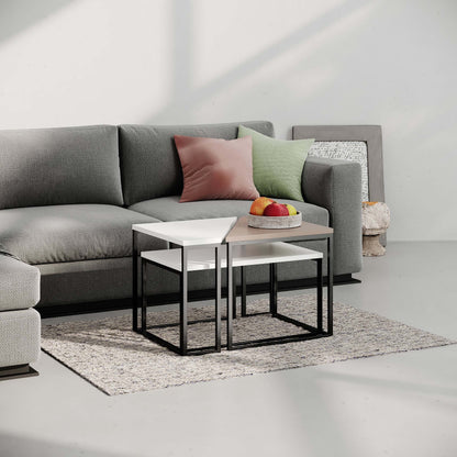 Ohlady Modern Coffee Table Multipurpose H 41.8cm
