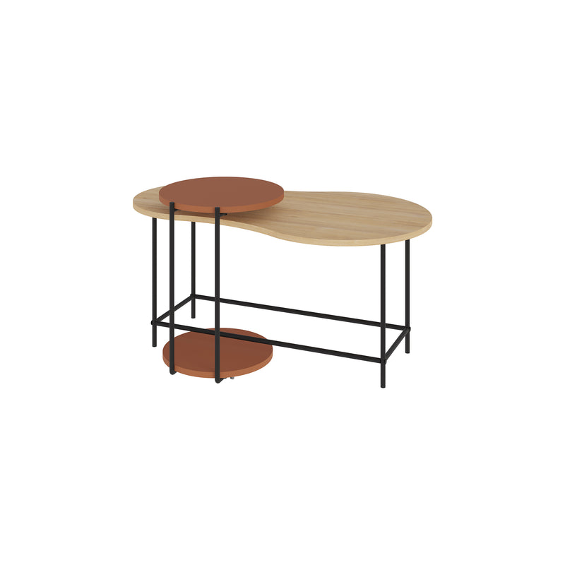 Cuddle Coffee Table - Modern 2-piece Nested Set - Additional Image 4