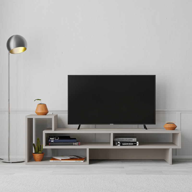 Tetra TV Stand 136.5cm – styled in living room – Decortie