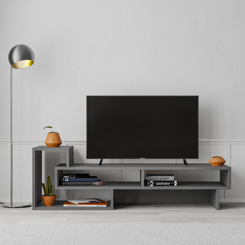 Tetra TV Stand 136.5cm – styled in living room – Decortie