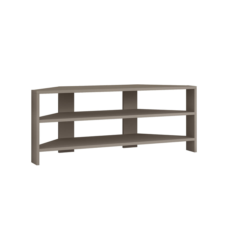 Thales Corner Modern TV Stand Multimedia Centre Corner 110cm - Decortie