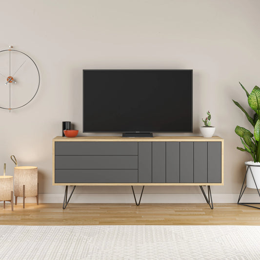 Picadilly TV Stand 139cm – room hero view – Decortie
