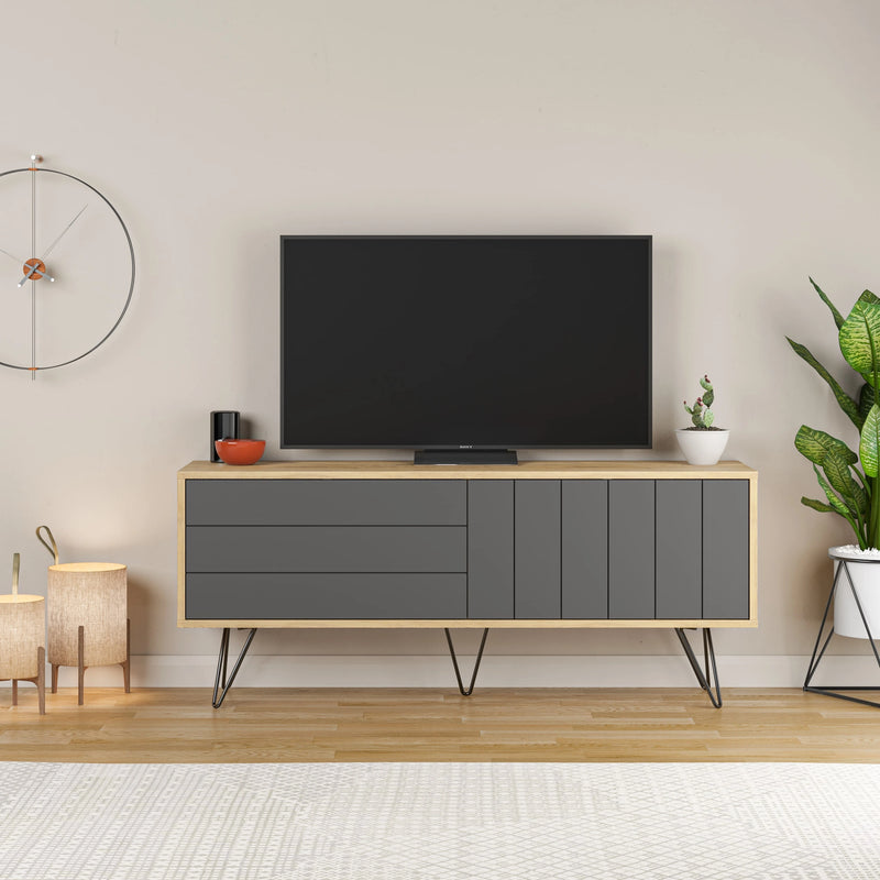 Picadilly TV Stand 139cm – room hero view – Decortie