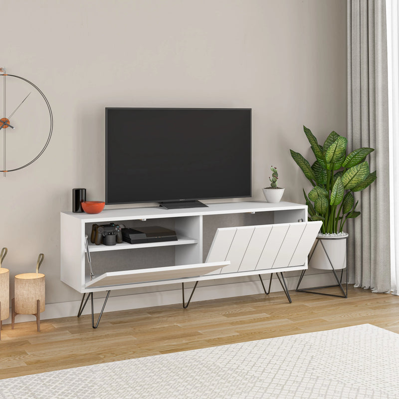 Picadilly TV Stand 139cm with open storage – Decortie