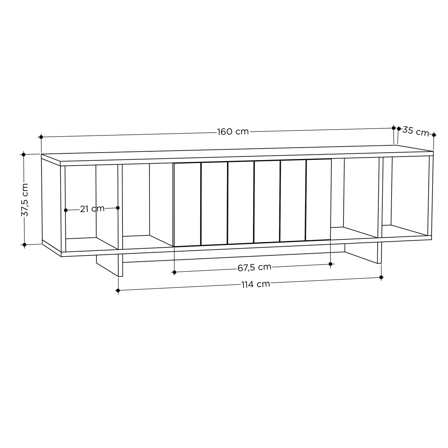 ZITANO TV STAND