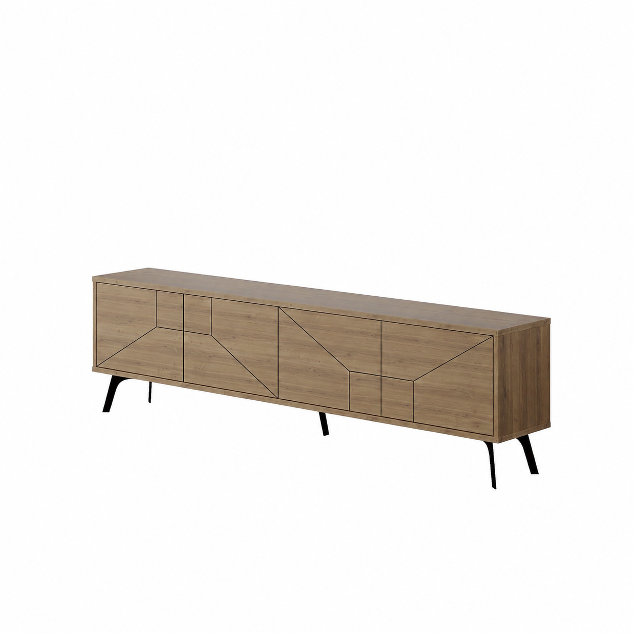 Dune Modern TV Stand With Storage Cabinet 180cm