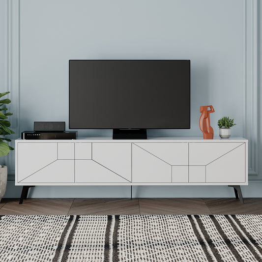 Dune Modern TV Stand With Storage Cabinet 180cm