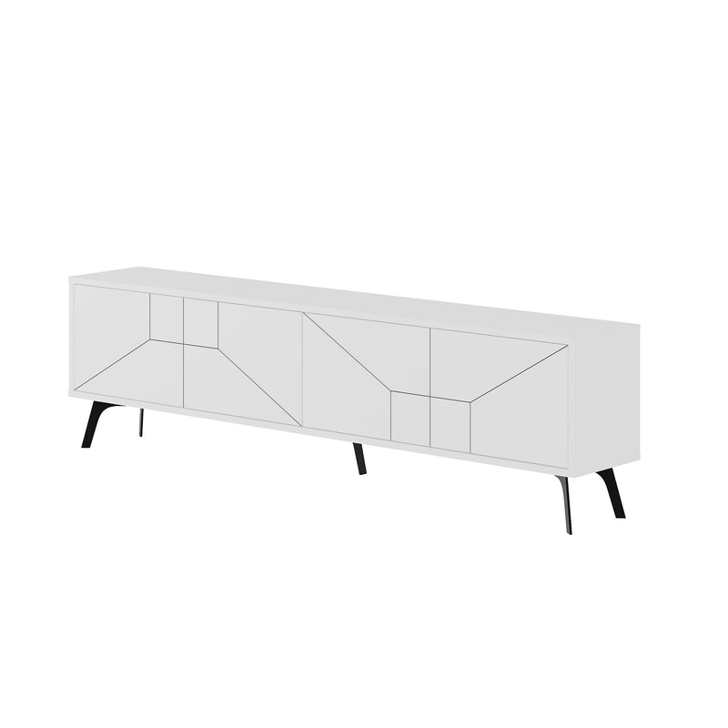 Dune TV Stand 180cm – white background – Decortie
