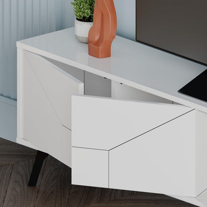 Dune Modern TV Stand Multimedia Centre TV Unit With Storage Cabinet 180cm