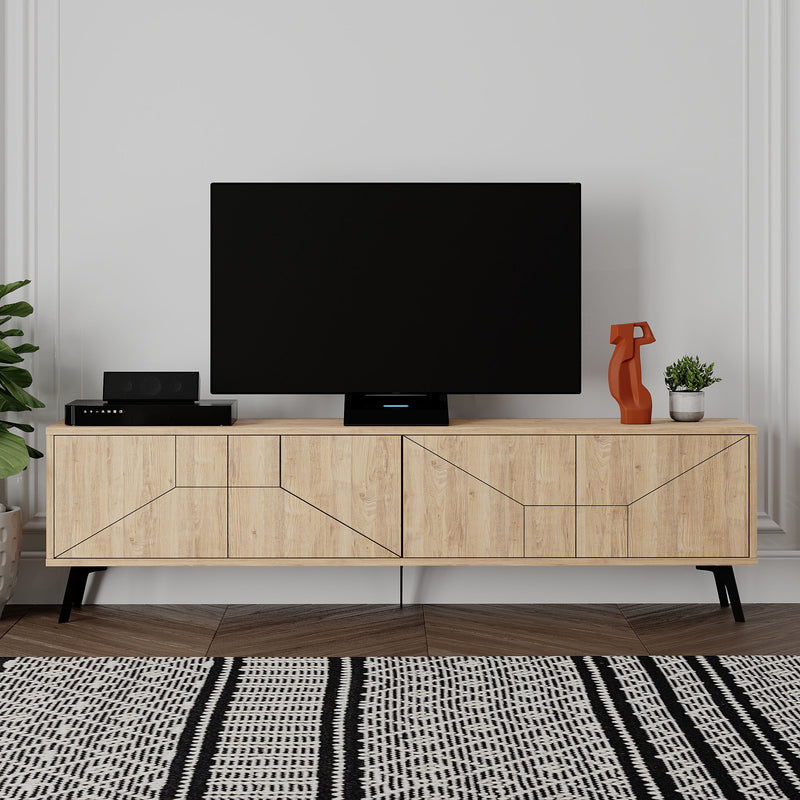Dune TV Stand 180cm – room hero view – Decortie