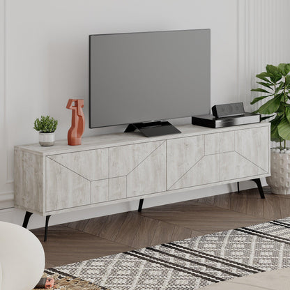 Dune Modern TV Stand Multimedia Centre TV Unit With Storage Cabinet 180cm