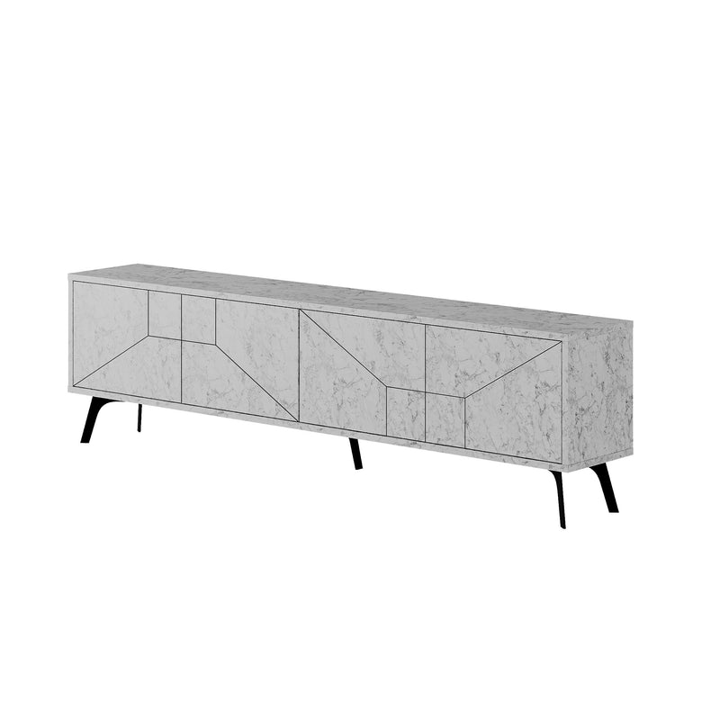 Dune TV Stand 180cm – white background – Decortie