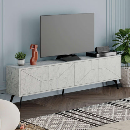Dune Modern TV Stand Multimedia Centre TV Unit With Storage Cabinet 180cm