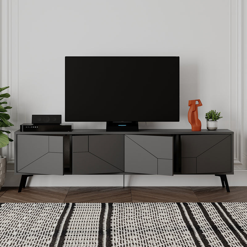 Dune TV Stand 180cm with open storage – Decortie