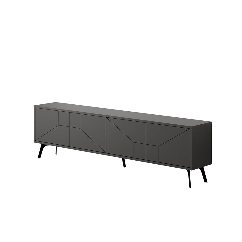 Dune TV Stand 180cm – white background – Decortie