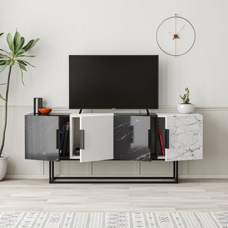 Tontini Modern TV Stand Multimedia Centre - Decortie