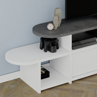 Lyra Modern TV Stand Multimedia Centre TV Unit With Storage Cabinet 167cm
