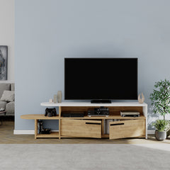 Lyra Modern TV Stand Multimedia Centre TV Unit With Storage Cabinet 167cm - Decortie