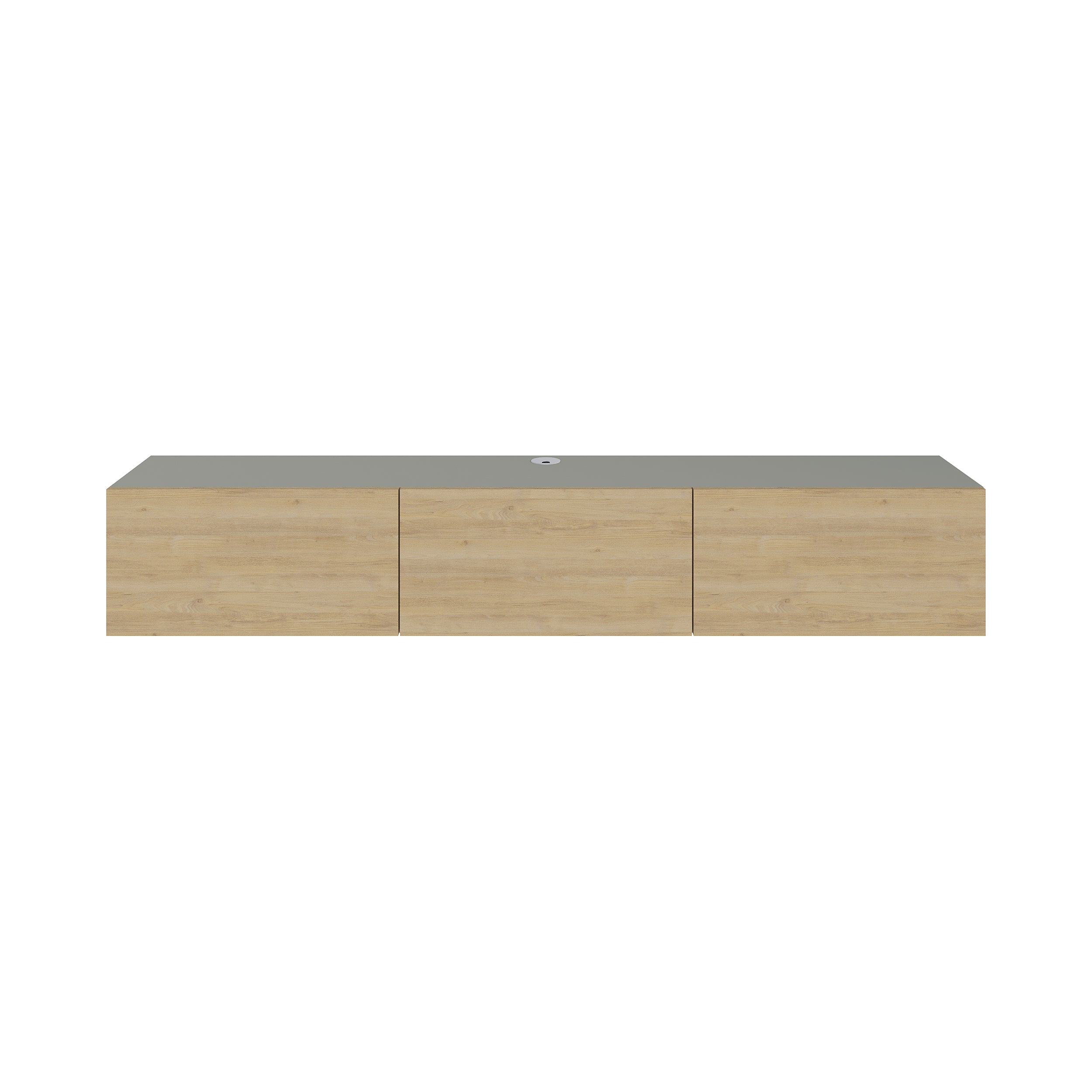 Francy Modern Tv Unit - Wall Mounted - 3 Compartments - 180 cm - Additional Image 9