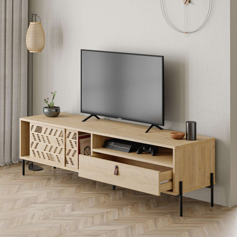 Dionysos Modern TV Stand Multimedia Centre TV Unit With Storage Cabinet 170cm - Decortie