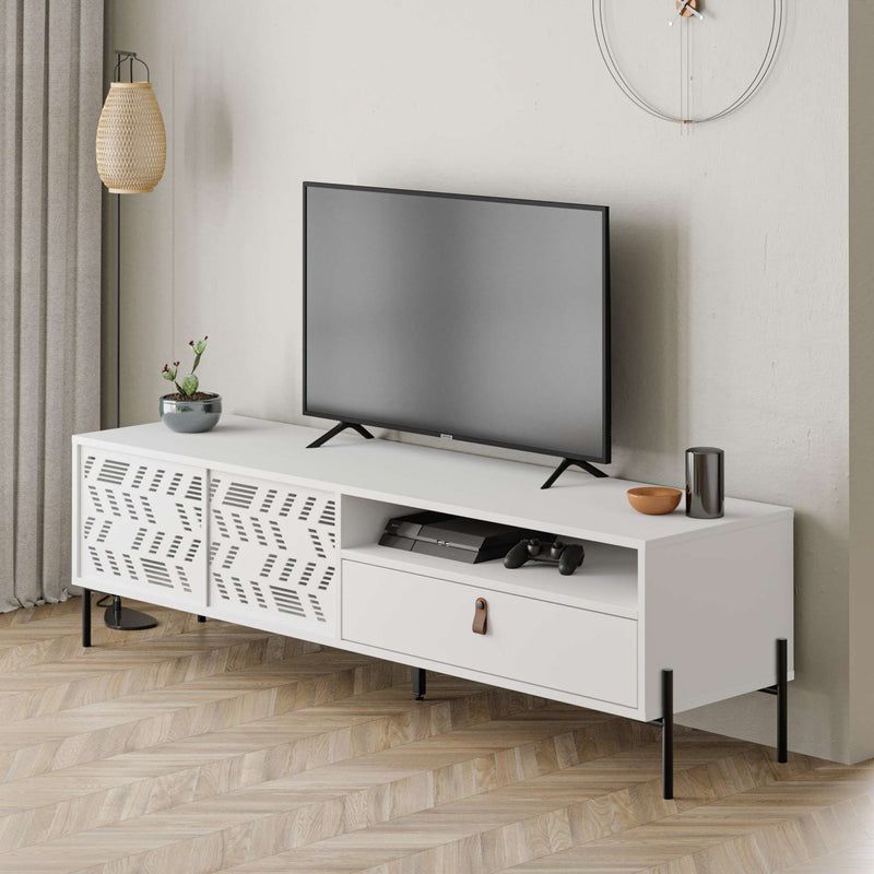 Dionysos Modern TV Stand Multimedia Centre TV Unit With Storage Cabinet 170cm - Decortie